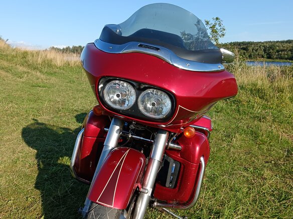 2012 Harley-Davidson Road Glide, красный, 1195000 рублей - вид 3