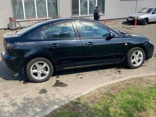 2008 Mazda 3 I (BK) Рестайлинг, чёрный, 470000 рублей, вид 4