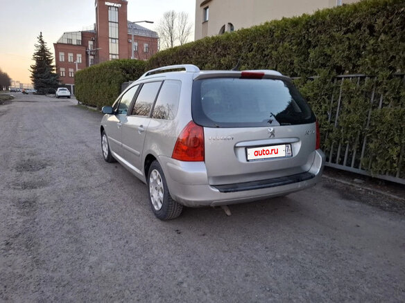 2006 Peugeot 307 I Рестайлинг, серый - вид 17