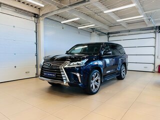 2017 Lexus LX 570 III Рестайлинг 2, синий, 8899900 рублей, вид 2