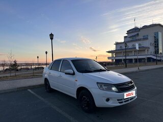2012 Lada (ВАЗ) Granta I, белый, 370000 рублей, вид 2