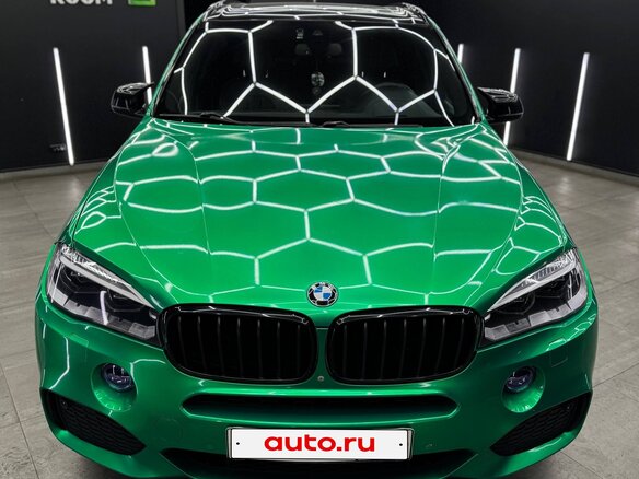 2015 BMW X5 40d III (F15), зелёный, 3600000 рублей - вид 5