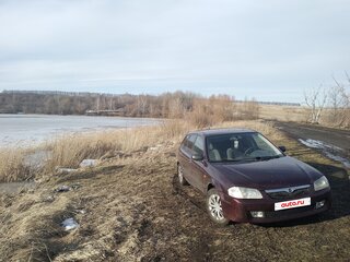 1999 Mazda 323 VI (BJ), пурпурный, 160000 рублей, вид 3
