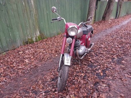 1965 Jawa 350/360, красный, 55000 рублей, вид 3
