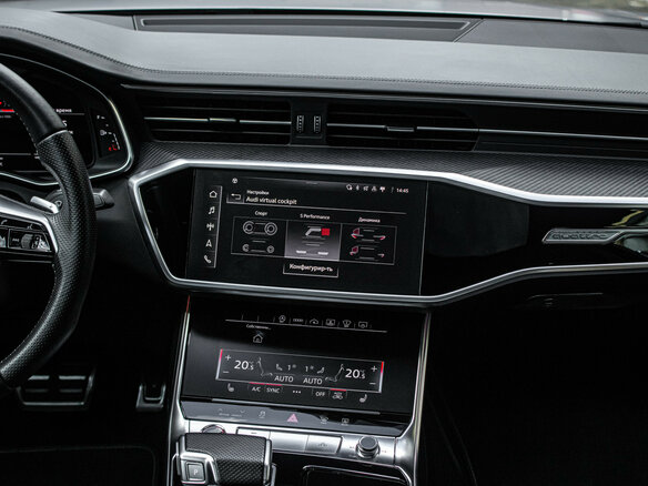 2020 Audi S6 V (C8), серый, 5500000 рублей - вид 12