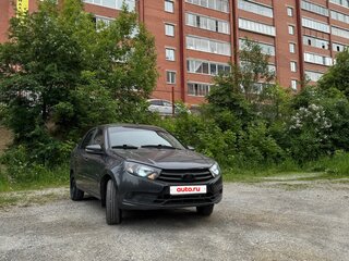 2022 Lada (ВАЗ) Granta I Рестайлинг, серый, 620000 рублей, вид 4