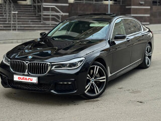 2015 BMW 7 серии Long 750Li xDrive VI (G11/G12), чёрный, 3200000 рублей, вид 1