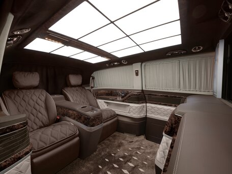 2026 Mercedes-Benz V-Класс Extra Long 300 d экстра длинный III (W447) Рестайлинг 2, чёрный, 44300000 рублей, вид 5