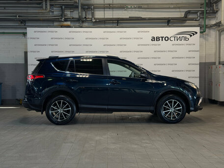 2019 Toyota RAV4 IV (XA40) Рестайлинг, синий, 1759000 рублей, вид 4