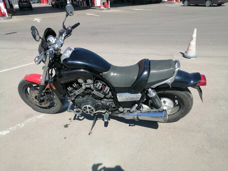 1997 Yamaha V-Max 1200, чёрный, 350000 рублей, вид 1