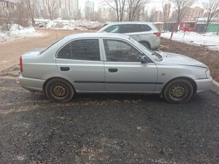 2007 Hyundai Accent ТагАЗ II, серебристый, 330000 рублей, вид 5