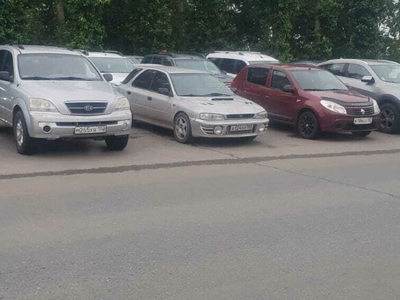 1997 Subaru Impreza I, серый, 350000 рублей - вид 10