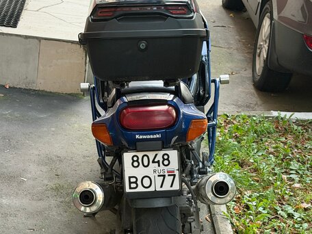 2005 Kawasaki ZZR 400, синий, 200000 рублей, вид 2