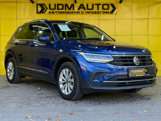 2020 Volkswagen Tiguan II Рестайлинг, синий, 2749000 рублей, вид 3