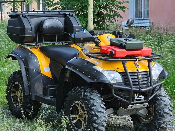 2014 CFMoto CF600-X6, жёлтый, 460000 рублей