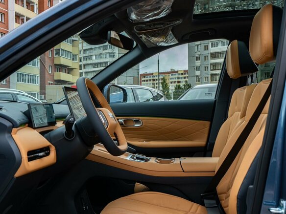 2026 Geely EX5 Гибрид EM-R, синий, 3829990 рублей - вид 7