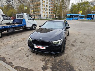 2019 BMW 5 серии 520d xDrive VII (G30/G31/G38), чёрный, 2474000 рублей, вид 1