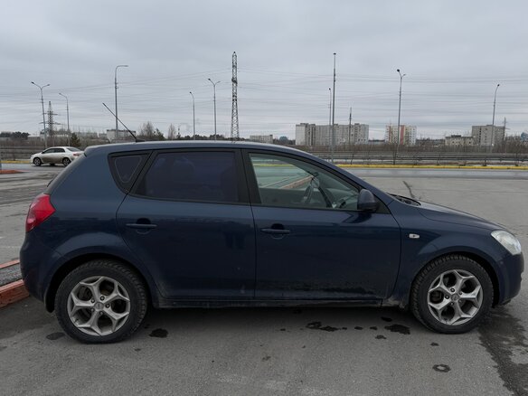 2008 Kia Ceed I, синий, 600000 рублей - вид 5