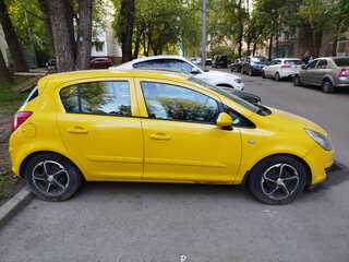 2007 Opel Corsa D, жёлтый, 400000 рублей, вид 2