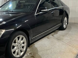 2006 Mercedes-Benz S-Класс 320 V (W221), чёрный, 1200000 рублей, вид 5