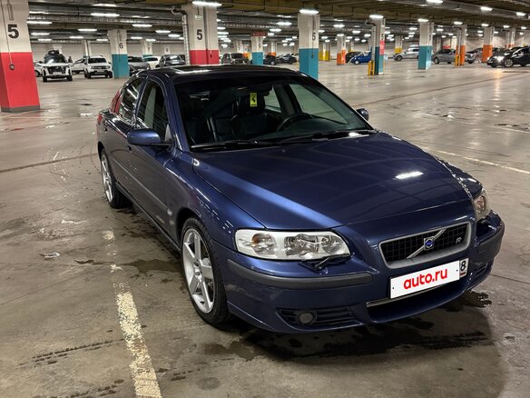 2004 Volvo S60 R I, серый, 920000 рублей - вид 6