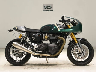 2022 Triumph Thruxton, зелёный, 1200000 рублей, вид 1