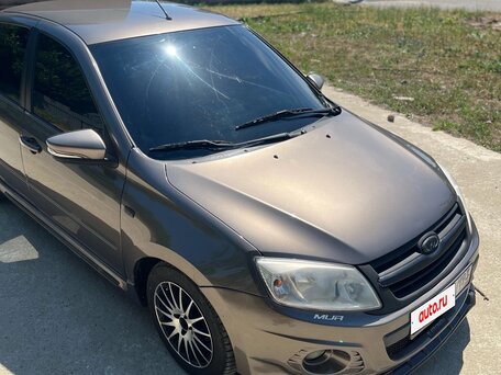 2017 Lada (ВАЗ) Granta Sport I, коричневый, 600000 рублей, вид 4