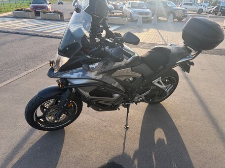 2012 Honda VFR 800X (Crossrunner), серый, 650000 рублей, вид 2