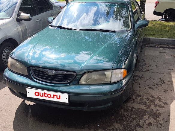 1999 Mazda 626 V (GF), зелёный, 440000 рублей - вид 1