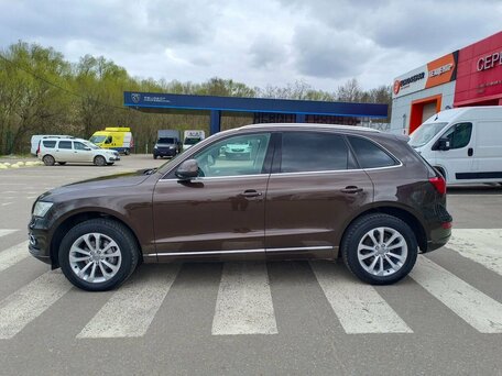 2013 Audi Q5 I (8R) Рестайлинг, коричневый, 1850000 рублей, вид 4