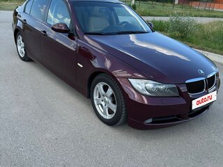 2008 BMW 3 серии 318i V (E90/E91/E92/E93) Рестайлинг, пурпурный, 1400000 рублей, вид 3