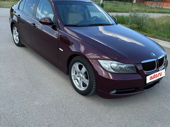 2008 BMW 3 серии 318i V (E90/E91/E92/E93) Рестайлинг, пурпурный, 1300000 рублей - вид 2