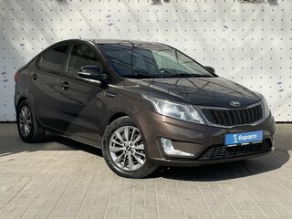 2014 Kia Rio 6-speed III, коричневый, 855000 рублей, вид 3