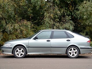 2001 Saab 9-3 I, зелёный, 430000 рублей, вид 4