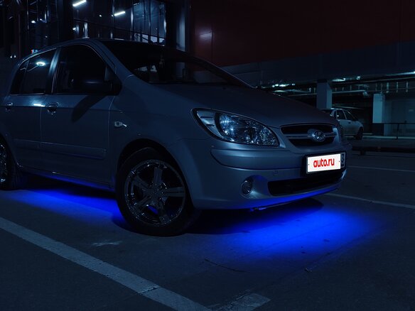 2006 Hyundai Getz I Рестайлинг, серебристый, 475000 рублей