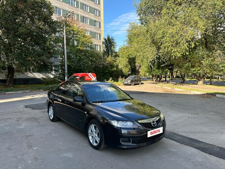 2006 Mazda 6 I (GG) Рестайлинг, чёрный, 350000 рублей, вид 2