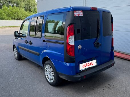 2013 Fiat Doblo I Рестайлинг, синий, 390000 рублей, вид 4