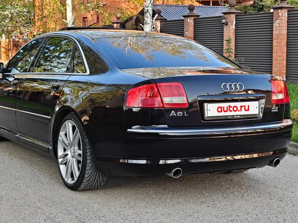 2007 Audi A8 II (D3) Рестайлинг 2, коричневый, 1050000 рублей - вид 5