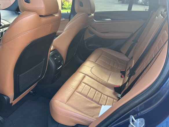 2018 BMW X4 M40i II (G02), синий, 4740000 рублей - вид 9
