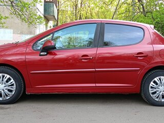 2010 Peugeot 207 I Рестайлинг, красный, 500000 рублей, вид 2