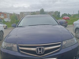 2007 Honda Accord Type-S Type S VII Рестайлинг, синий, 820000 рублей, вид 3