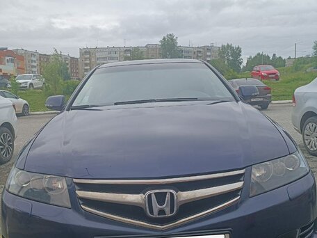 2007 Honda Accord Type-S Type S VII Рестайлинг, синий, 820000 рублей, вид 3