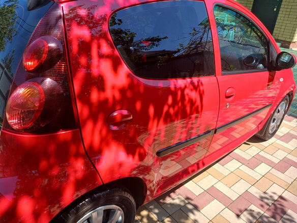 2012 Peugeot 107 I Рестайлинг 2, красный, 580000 рублей - вид 7