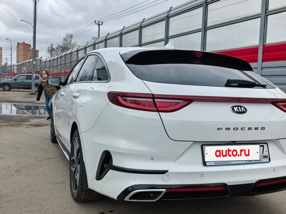 2019 Kia Proceed I, белый, 1700000 рублей - вид 3