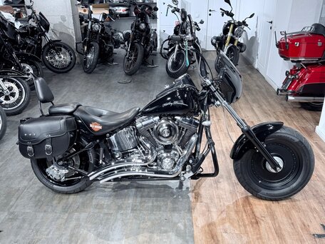 2002 Harley-Davidson Fat Boy, чёрный, 999000 рублей, вид 3