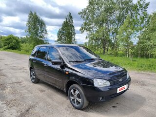 2010 Lada (ВАЗ) Kalina I, чёрный, 200000 рублей, вид 1