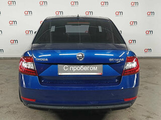 2017 Skoda Octavia III (A7) Рестайлинг, синий, 1579000 рублей, вид 5
