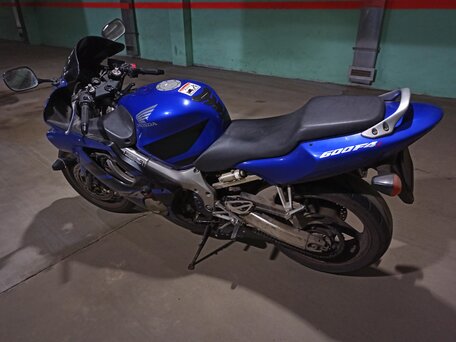 2006 Honda CBR 600F, синий, 350000 рублей, вид 1