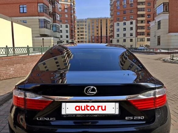 2013 Lexus ES 250 VI, чёрный, 2500000 рублей - вид 7
