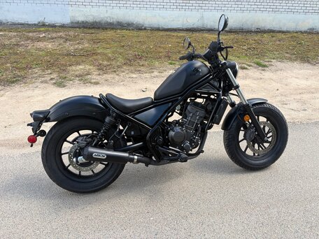 2023 Honda Rebel 300, чёрный, 590000 рублей, вид 4